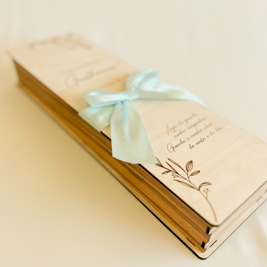 Caixa Personalizada para Vela de Batizado