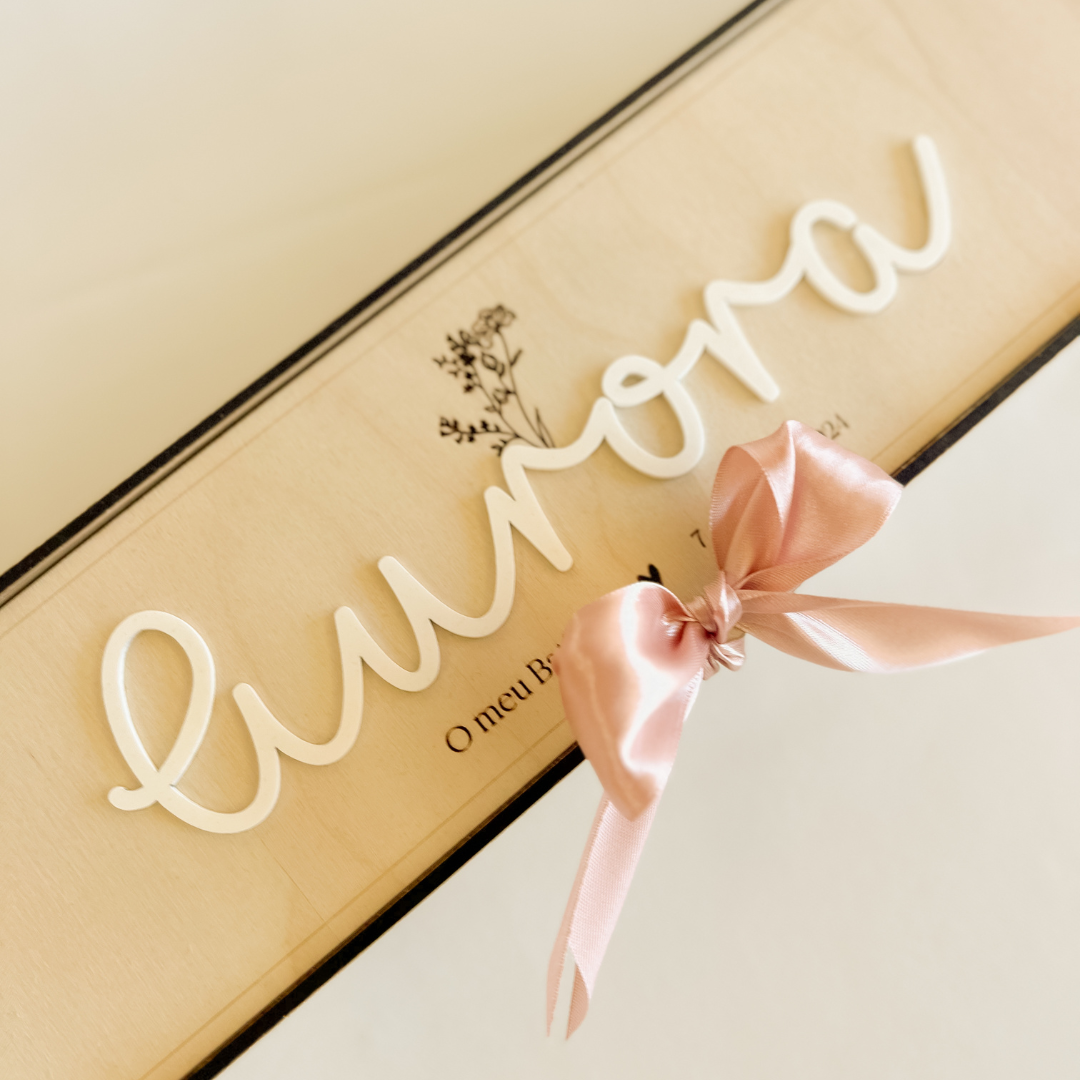 Caixa Personalizada para Vela de Batizado
