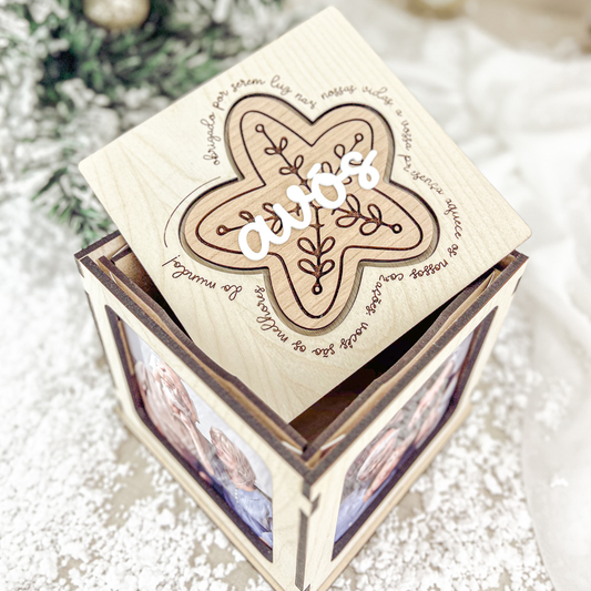 Cubo Fotográfico “Avós” (12x12cm)