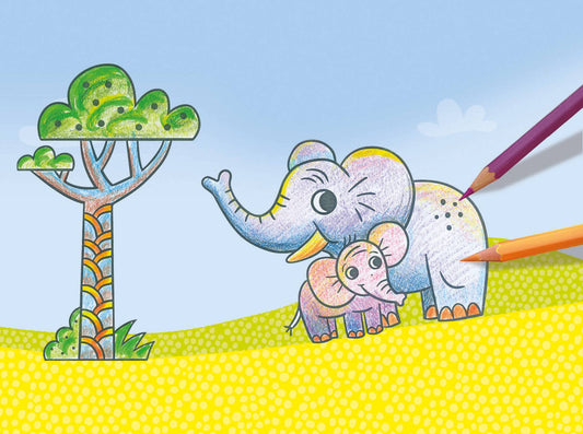 Carimbos de Personagens “A Minha Pequena Savana” | Créa Lign’