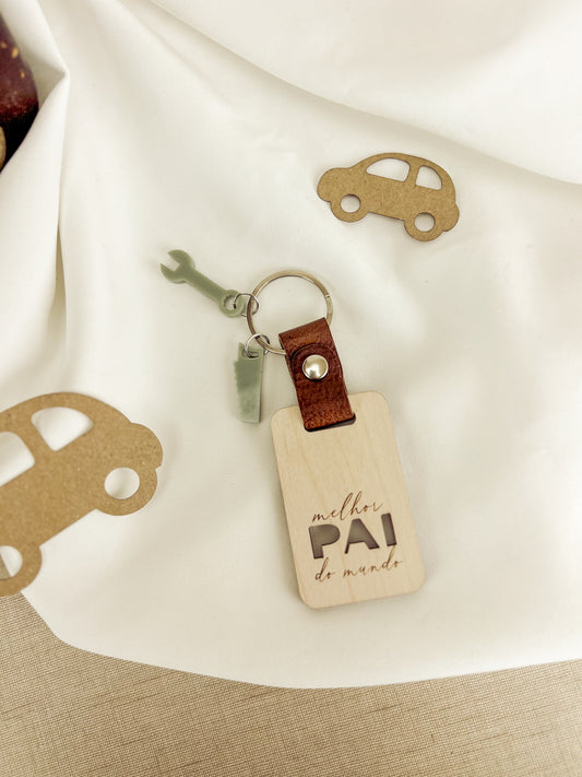 Porta-Chaves Personalizado para o Dia do Pai