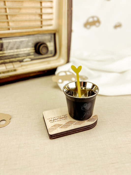 Chávena de Café Personalizada com Frase para o Dia do Pai