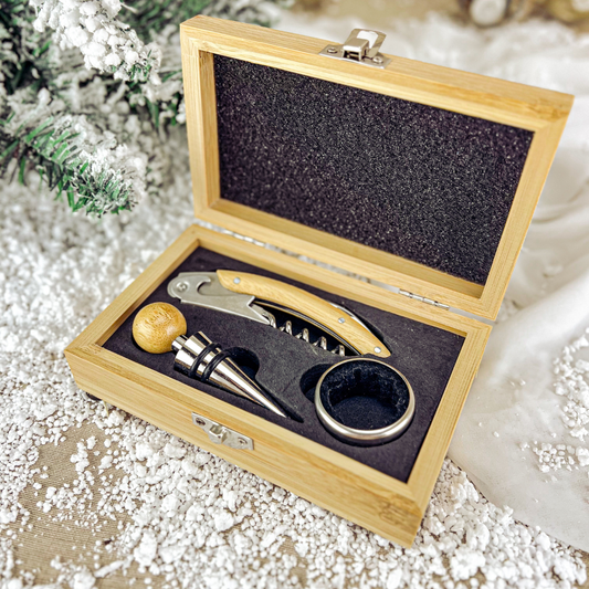 Set de Vinho Personalizado Pai