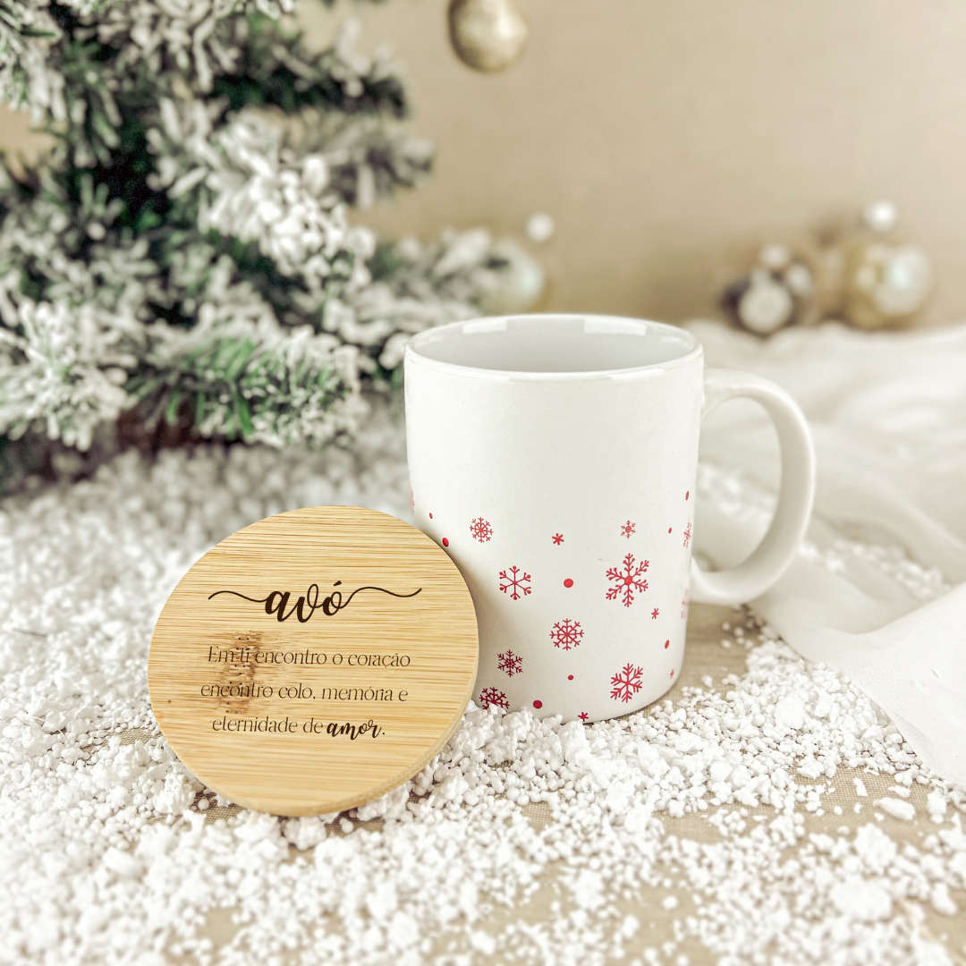 Caneca com Tampa Personalizada