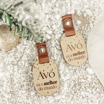 Porta-Chaves Oval Avós