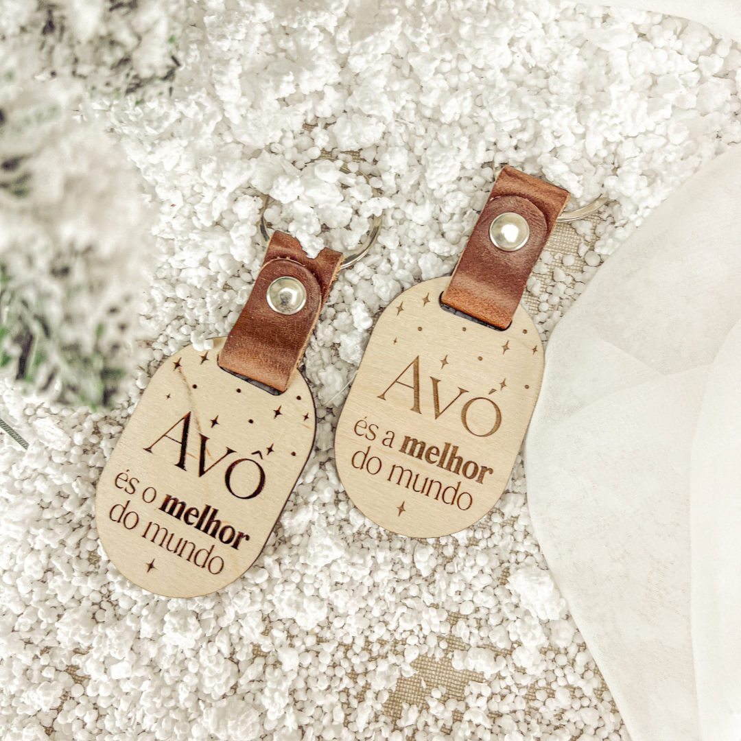 Porta-Chaves Oval Avós