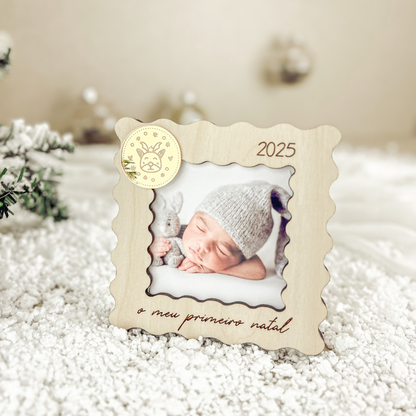 Mini Molduras em Bétula (8,5x8,5cm) | Prenda Natal