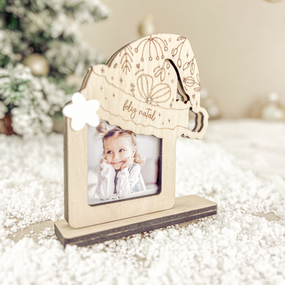 Mini Molduras em Bétula (8,5x8,5cm) | Prenda Natal