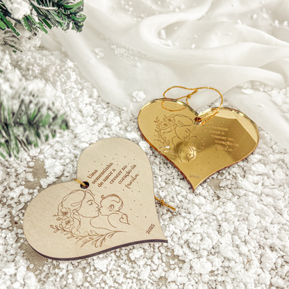 Ornamento Grávida (8x9cm)