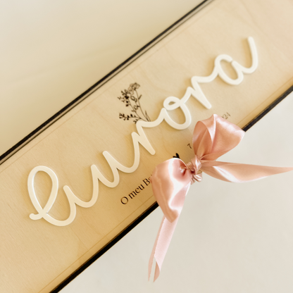 Caixa Personalizada para Vela de Batizado