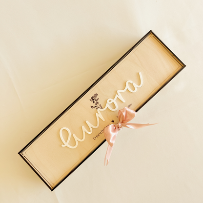 Caixa Personalizada para Vela de Batizado