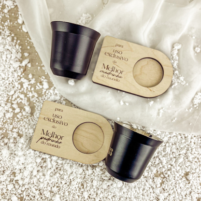 Base para Chávena de Café em Bétula