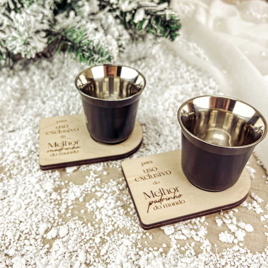 Base para Chávena de Café em Bétula