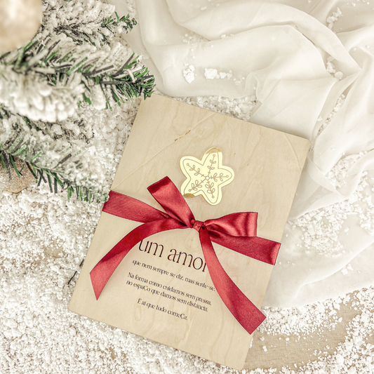 Fólio Estrela Dourada “Um Amor” (16x21cm)