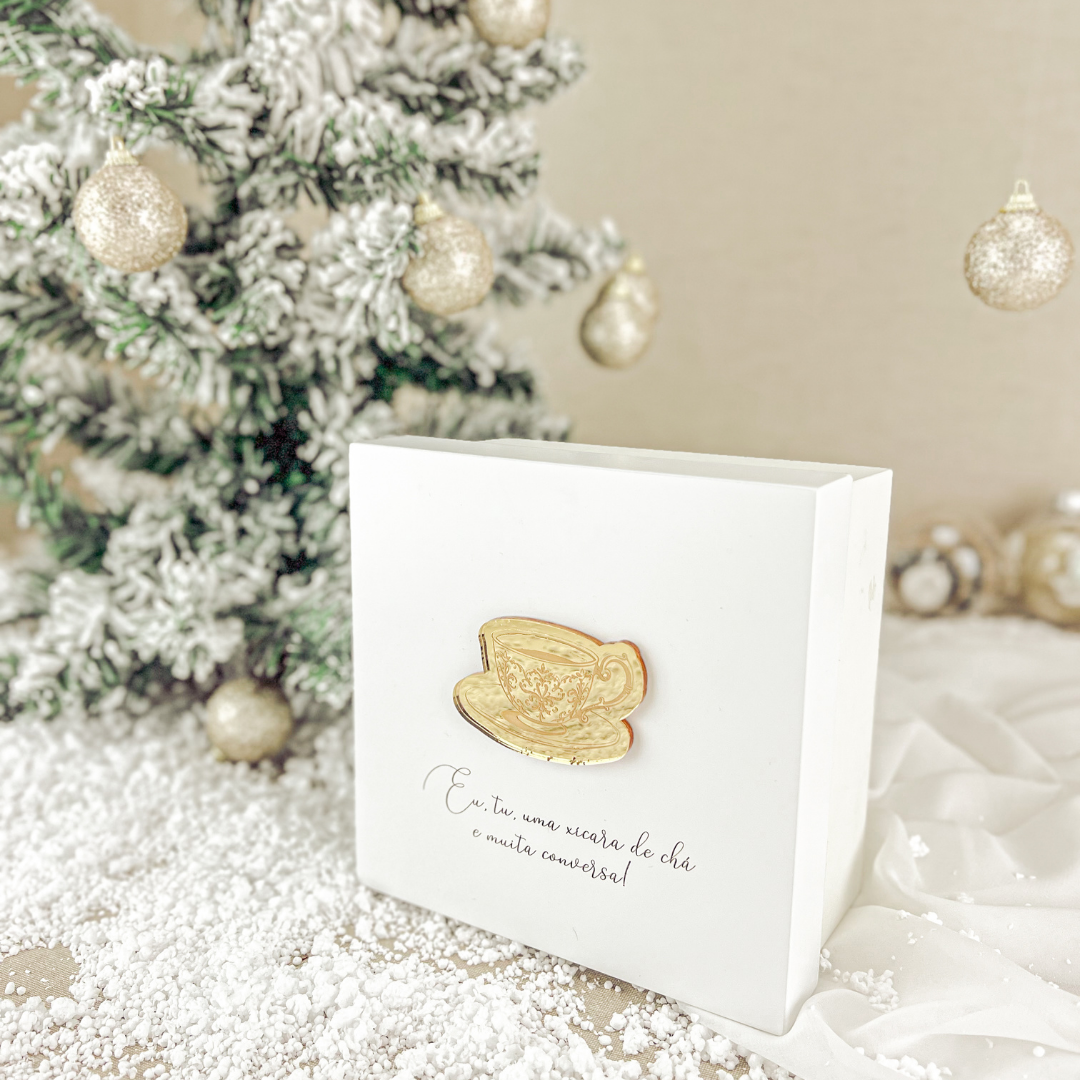 Caixa para Chá Quadrada