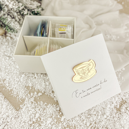 Caixa para Chá Quadrada