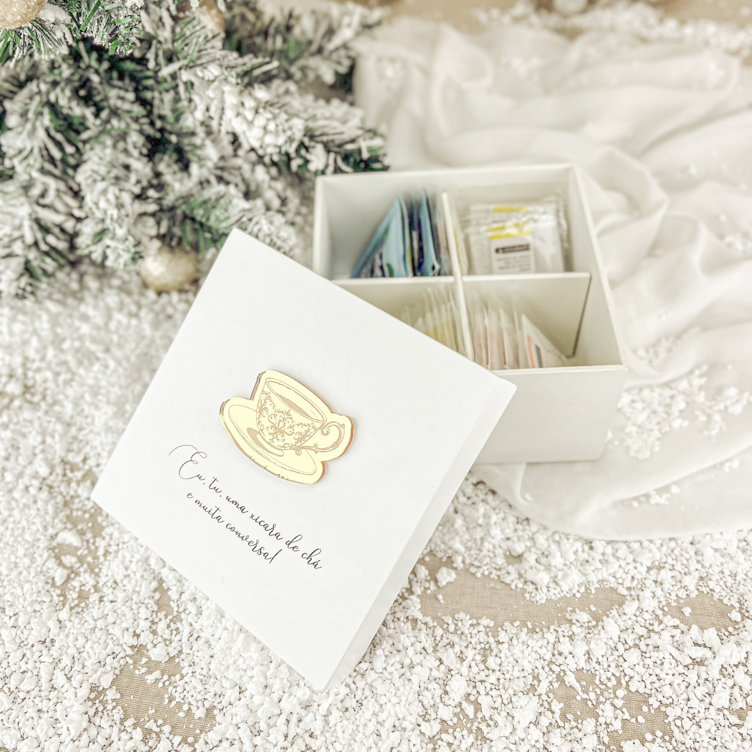 Caixa para Chá Quadrada