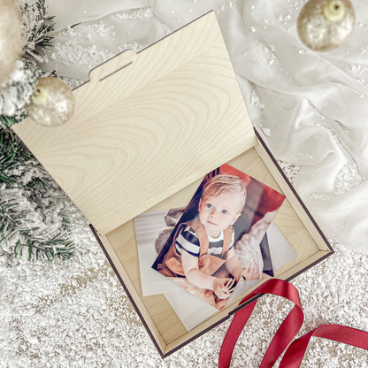 Caixa com Comboio Natal