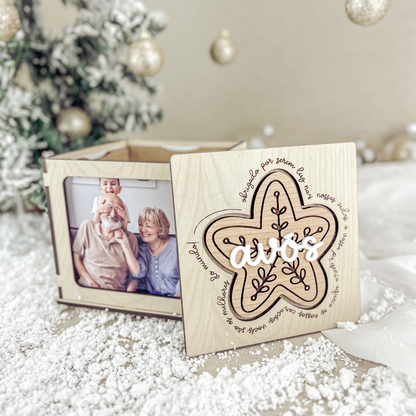 Cubo Fotográfico “Avós” (12x12cm)