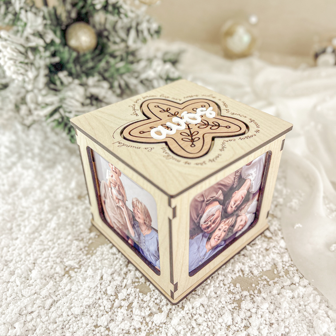 Cubo Fotográfico “Avós” (12x12cm)