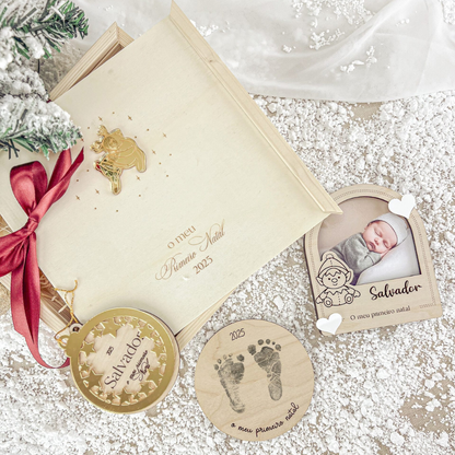 Conjunto Presente “O Meu Primeiro Natal”
