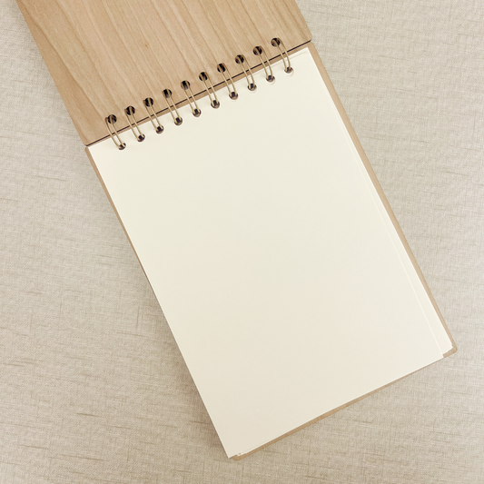 Bloco de Notas em Madeira de Cerejeira – A5