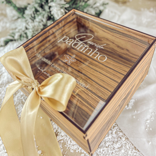 Caixa Personalizada Madrinha/Padrinho
