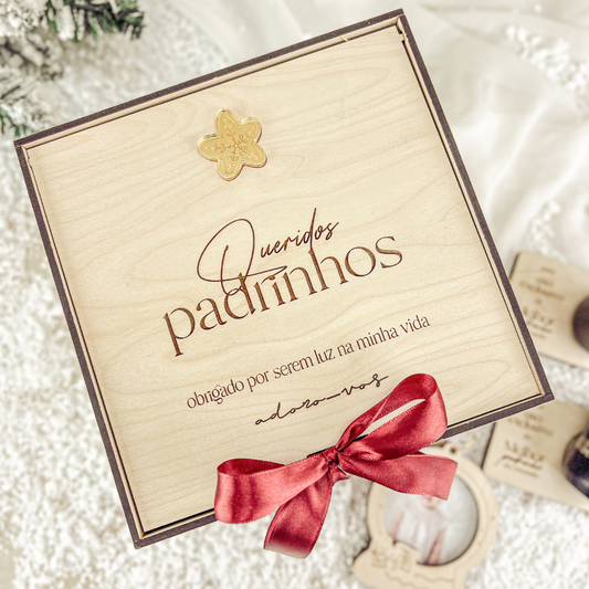 Caixa Personalizada Padrinhos