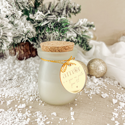 Vela com rolha de cortiça Personalizada