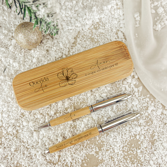 Conjunto 2 Canetas com Caixa Avó