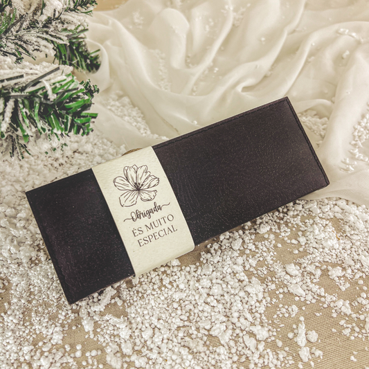 Caixa em Couro com 2 Canetas Personalizadas