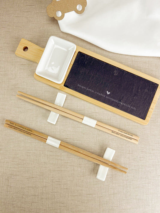 Kit de Sushi Personalizado para o Dia do Pai