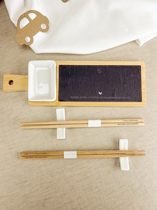 Kit de Sushi Personalizado para o Dia do Pai